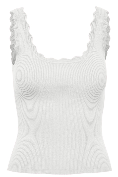 Jacqueline de Yong ecru dames top
