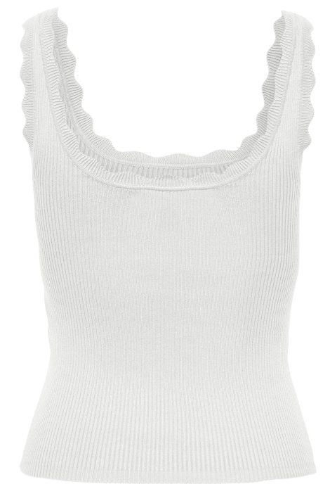 Jacqueline de Yong ecru dames top