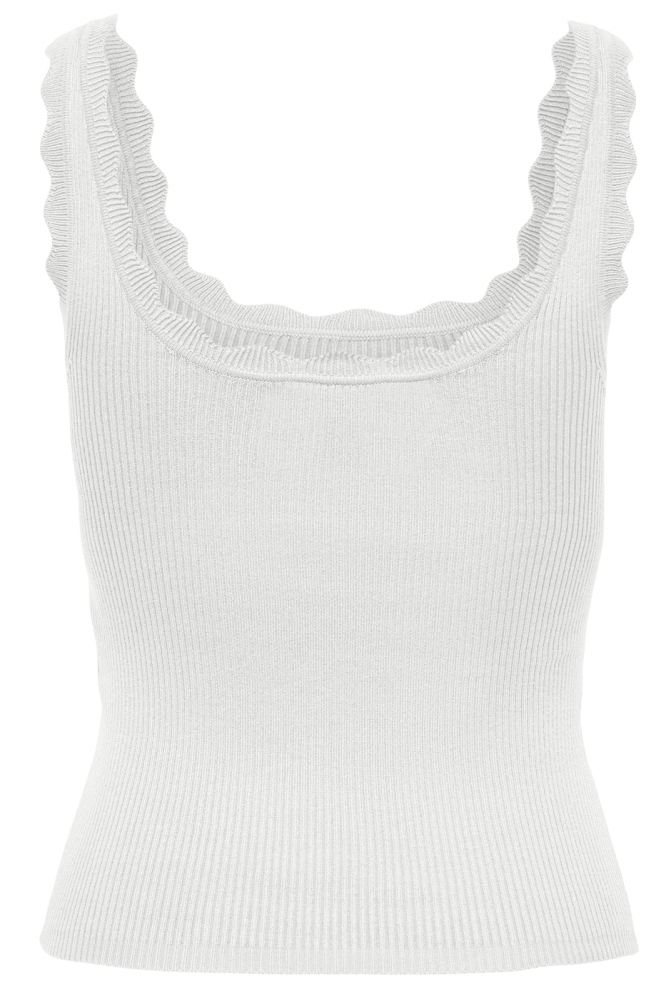 Jacqueline de Yong ecru dames top