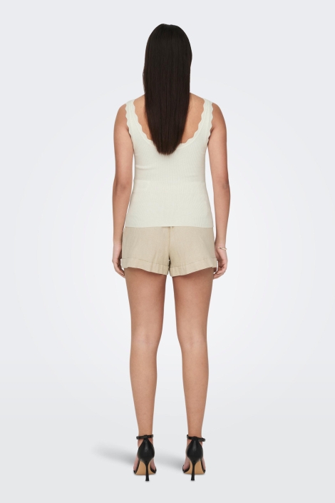 Jacqueline de Yong ecru dames top