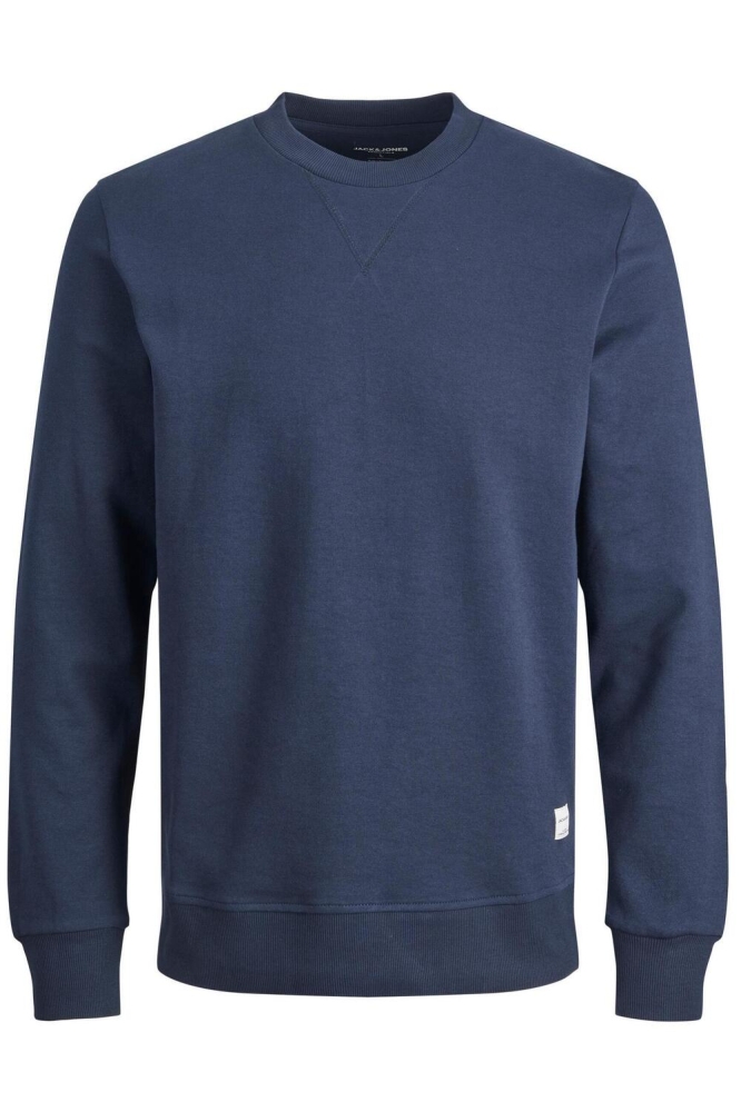 Jack & Jones blauwe heren sweater | Vooraanzicht