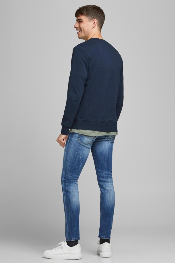 Jack & Jones blauwe heren sweater | Model