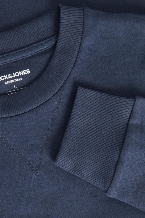 Jack & Jones blauwe heren sweater | Close up