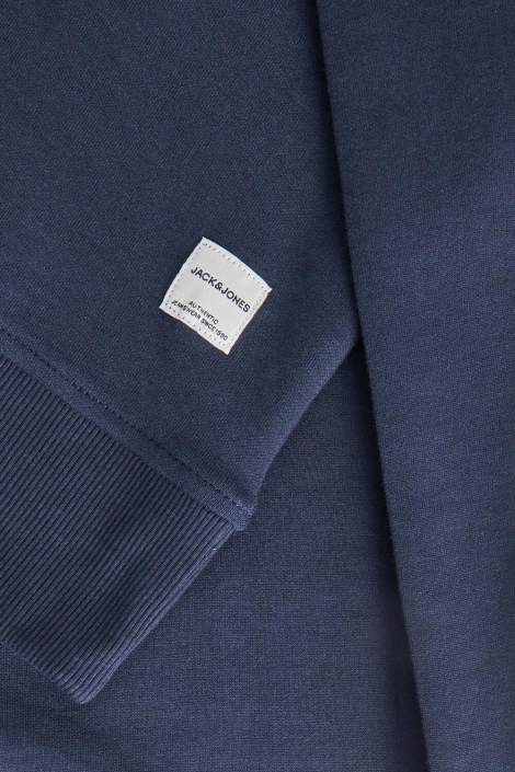 Jack & Jones blauwe heren sweater | Close up