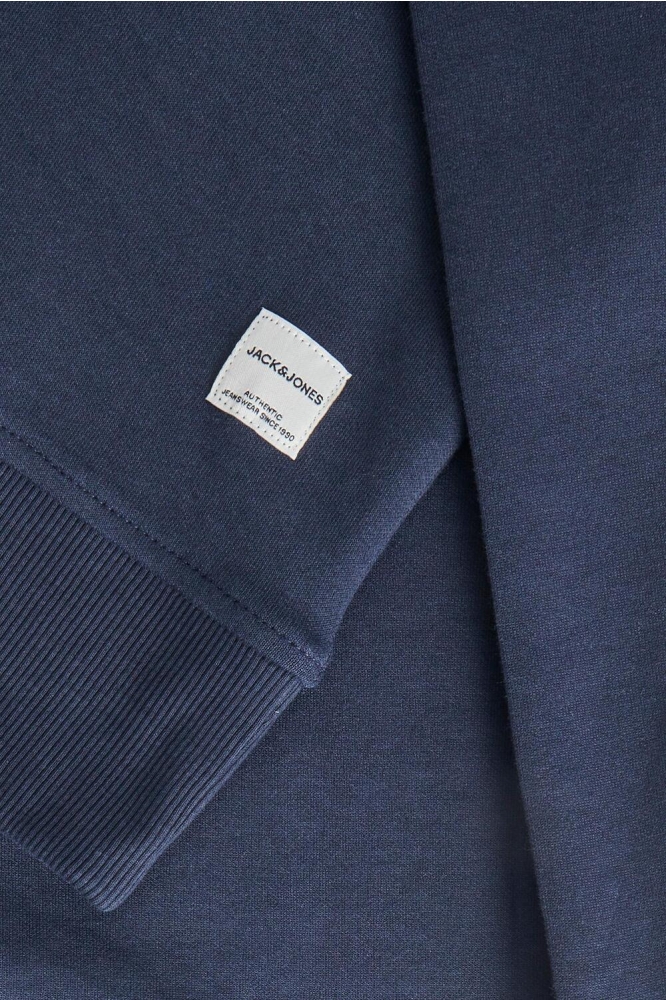 Jack & Jones blauwe heren sweater | Close up