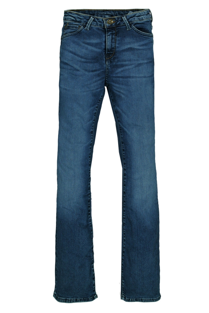 Garcia blauwe dames jeans | Vooraanzicht