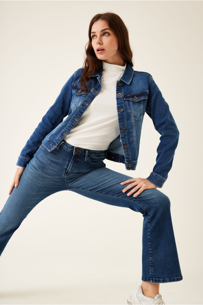 Garcia blauwe dames jeans | Model