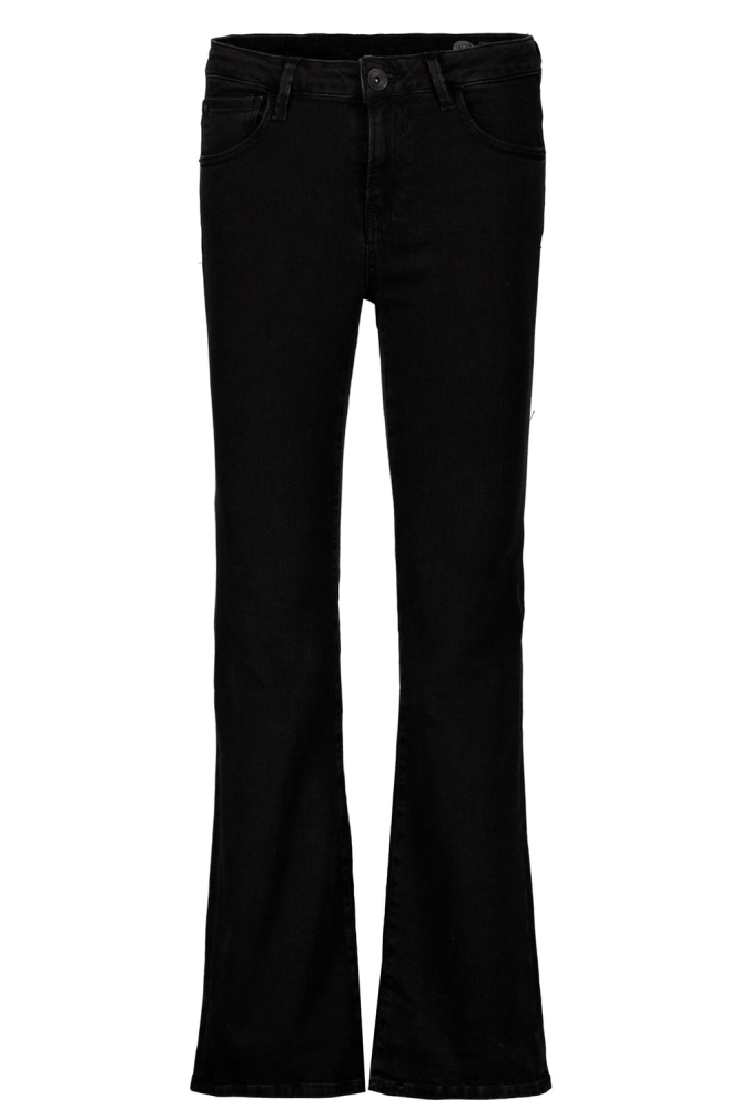 Garcia zwarte dames jeans | Vooraanzicht