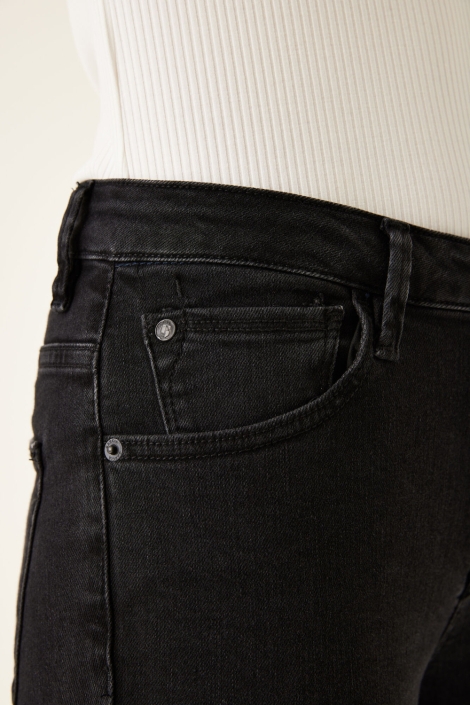 Garcia zwarte dames jeans | Close up