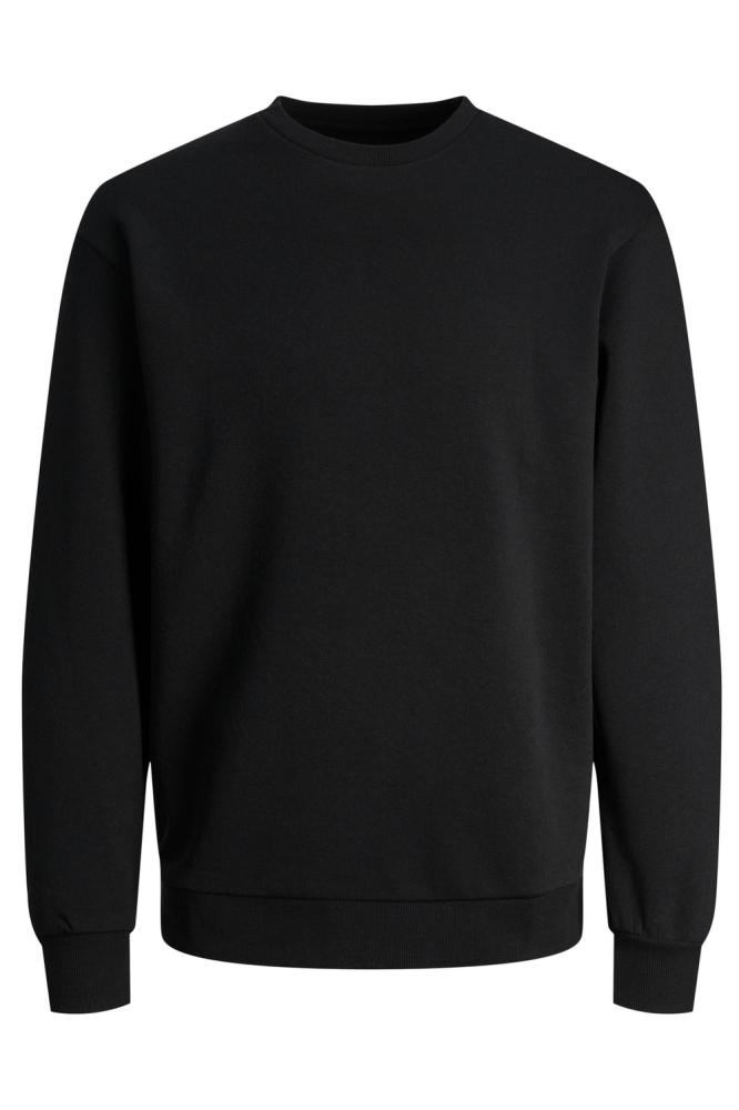 Jack & Jones zwarte heren sweater | Vooraanzicht