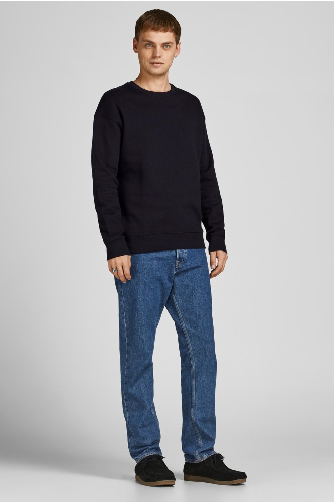 Jack & Jones zwarte heren sweater | Model