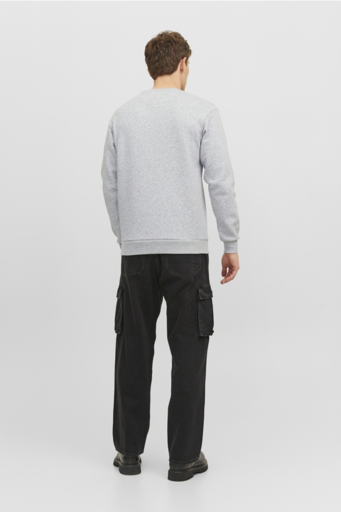Jack & Jones grijze heren sweater | Model