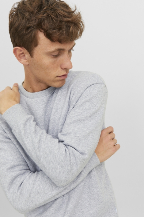 Jack & Jones grijze heren sweater | Unique Selling Point