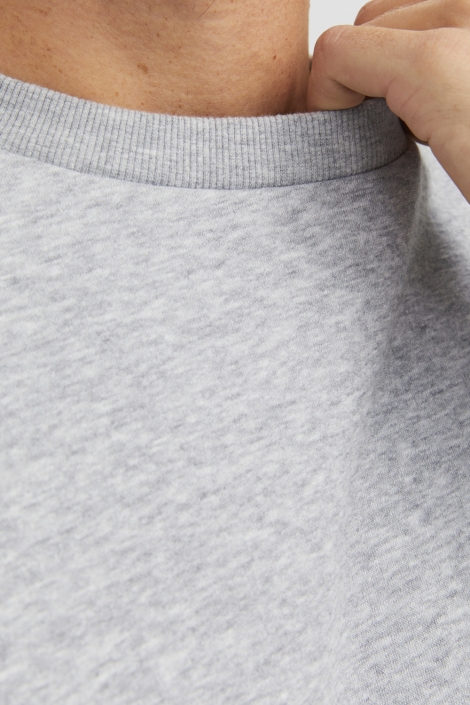 Jack & Jones grijze heren sweater | Kleurstaal