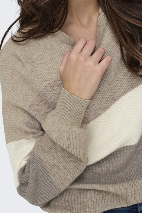 Only camel dames trui | Close up