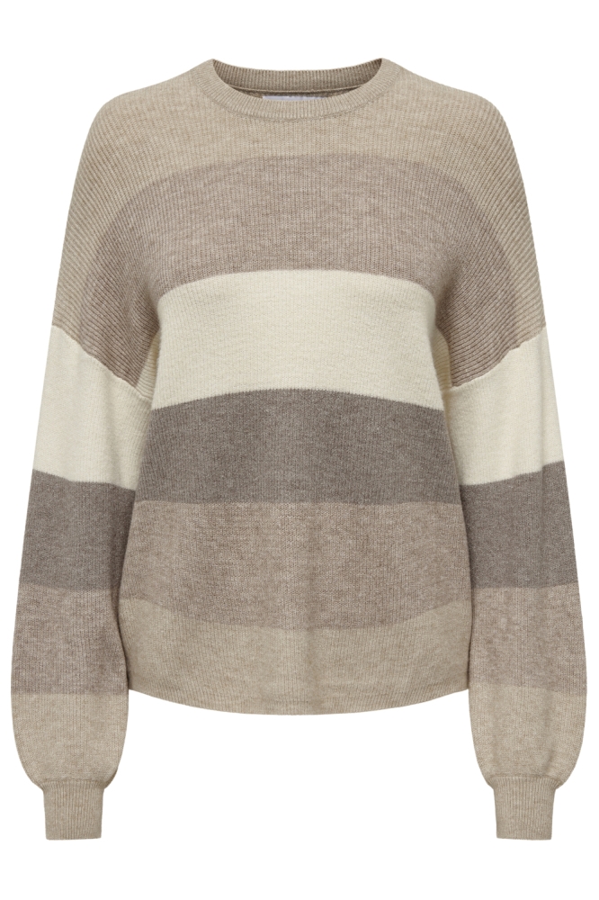 Only camel dames trui | Vooraanzicht