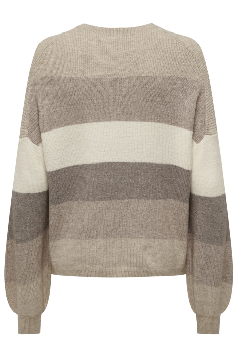 Only camel dames trui | Achteraanzicht