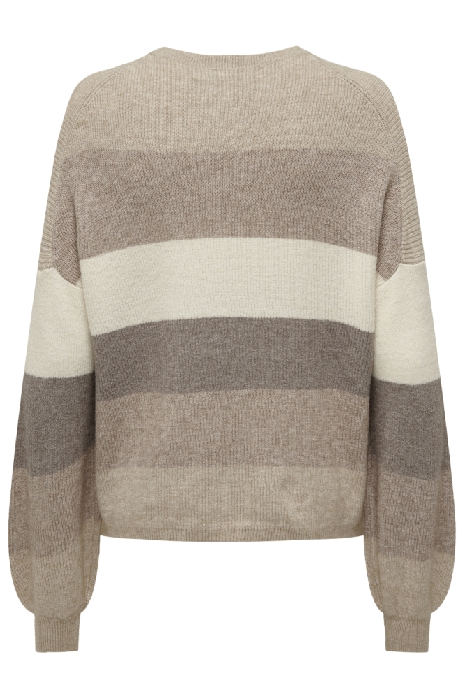 Only camel dames trui | Achteraanzicht