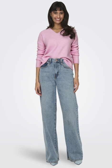Only roze dames trui | Model