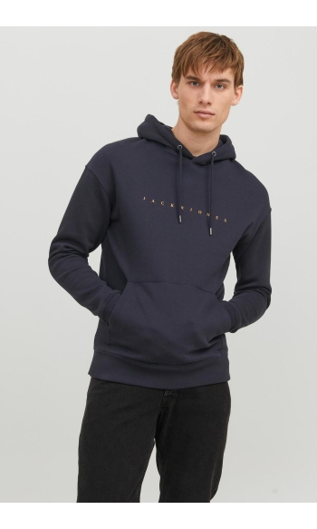 JJESTAR JJ SWEAT HOOD NOOS 12233972 DARK NAVY