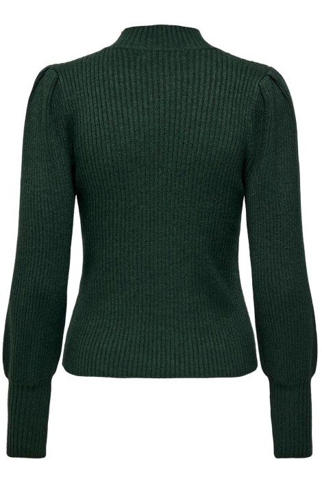 Only groene dames trui | Achteraanzicht