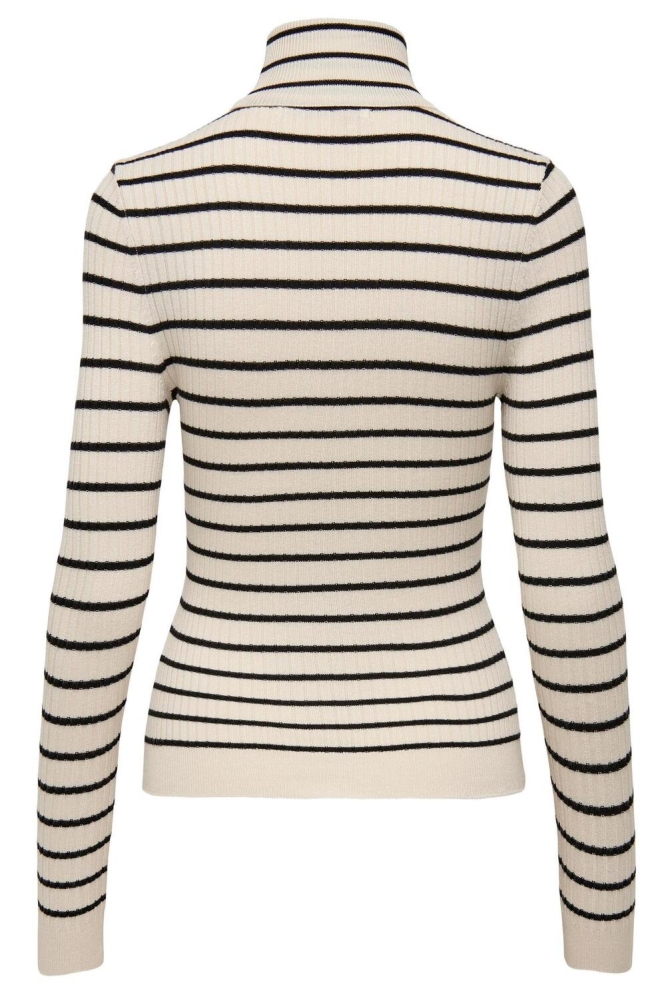 Only beige dames trui | Achteraanzicht