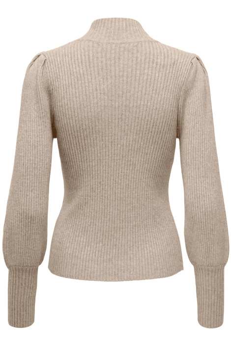 Only beige dames trui | Achteraanzicht