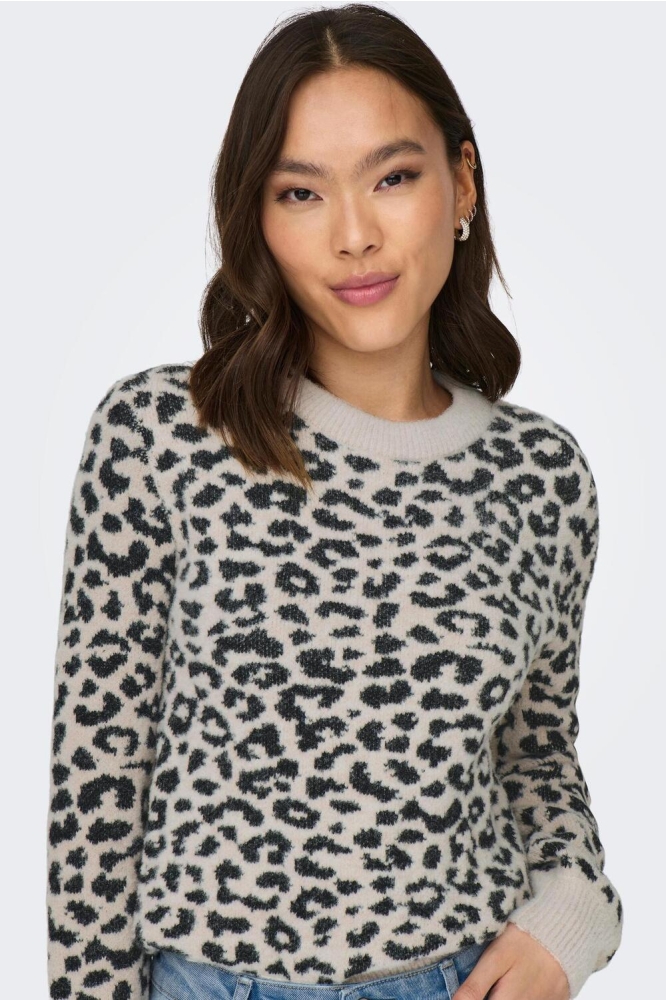 Jacqueline de Yong ecru dames trui