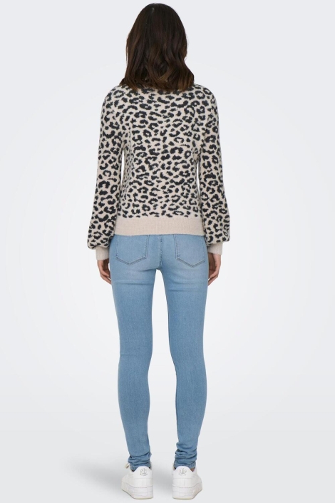 Jacqueline de Yong ecru dames trui