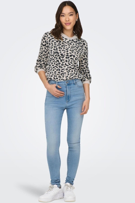 Jacqueline de Yong ecru dames trui