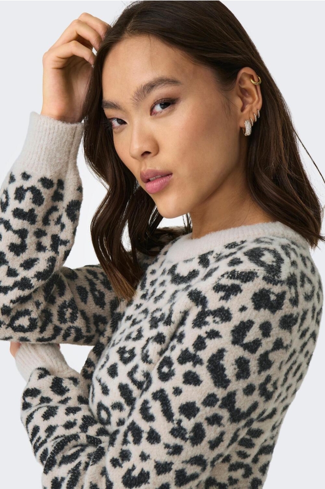 Jacqueline de Yong ecru dames trui