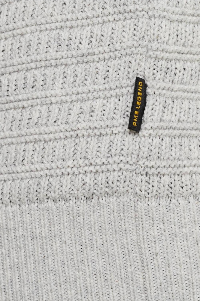 PME legend beige heren trui | Close up