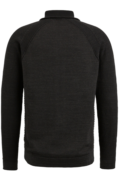 Cast Iron grijze heren trui | Achteraanzicht