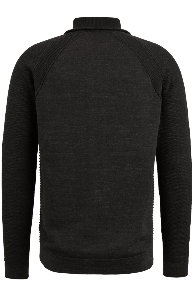 Cast Iron grijze heren trui | Achteraanzicht