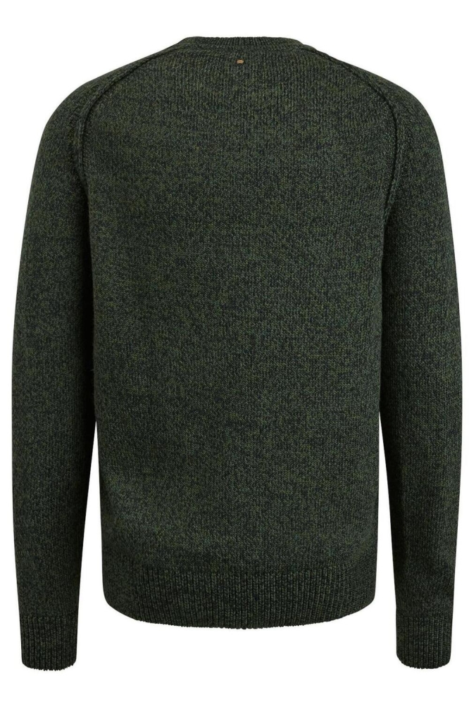 PME legend groene heren trui | Achteraanzicht