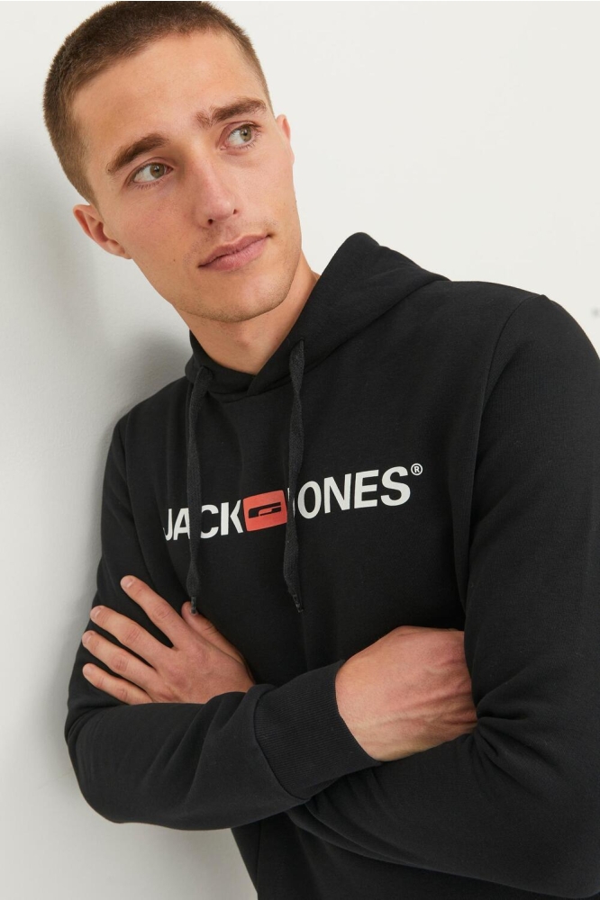 Jack & Jones zwarte heren sweater