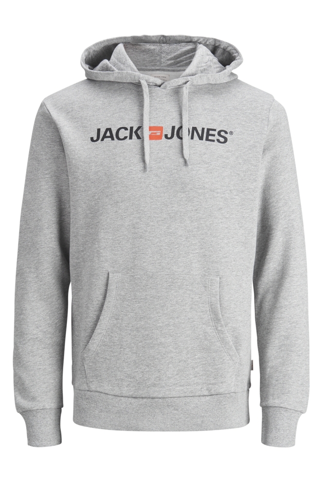 Jack & Jones grijze heren sweater | Vooraanzicht