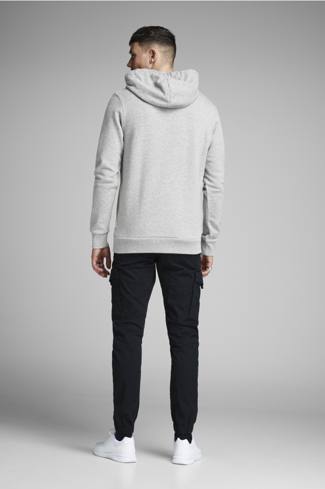 Jack & Jones grijze heren sweater | Model