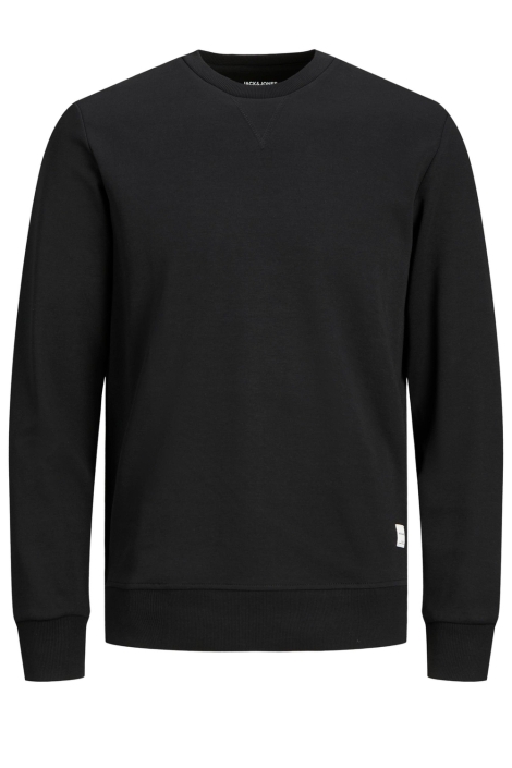 Jack & Jones zwarte heren sweater | Vooraanzicht