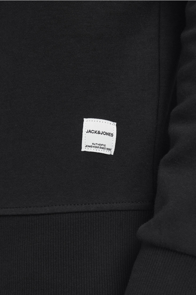 Jack & Jones zwarte heren trui | Close up