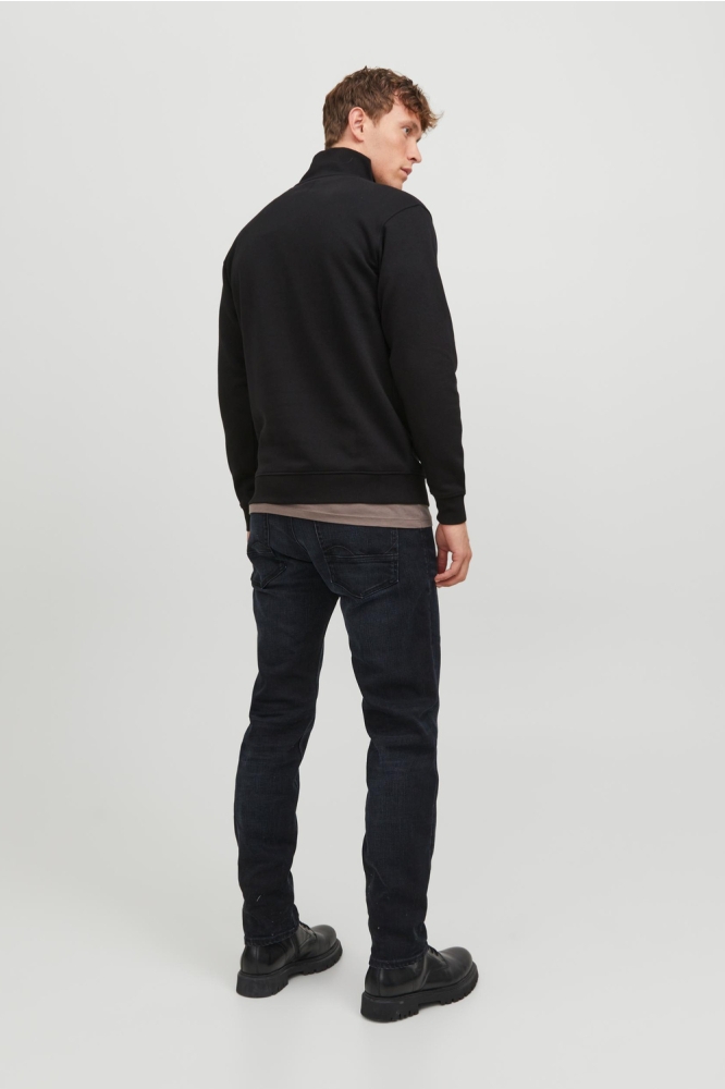 Jack & Jones zwarte heren sweater | Model