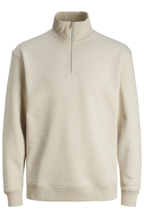Jack & Jones ecru heren sweater | Vooraanzicht