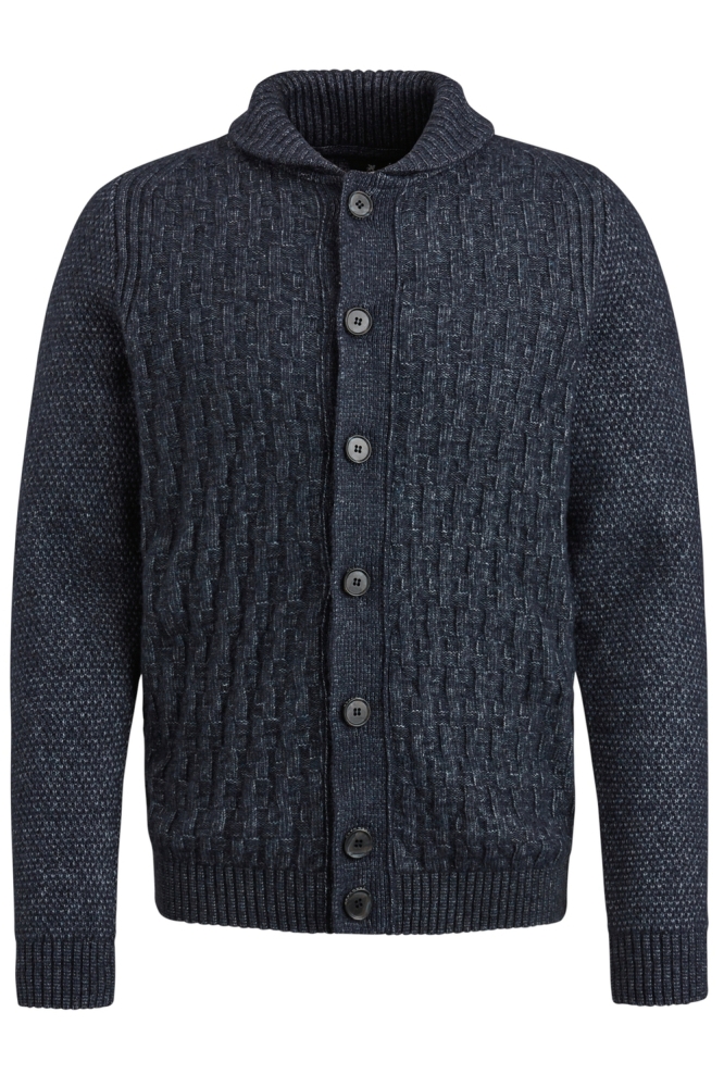 Vanguard blauwe heren vest | Vooraanzicht