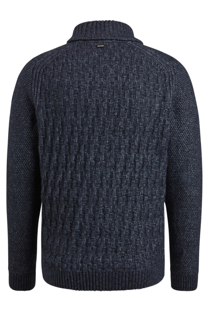 Vanguard blauwe heren vest | Achteraanzicht