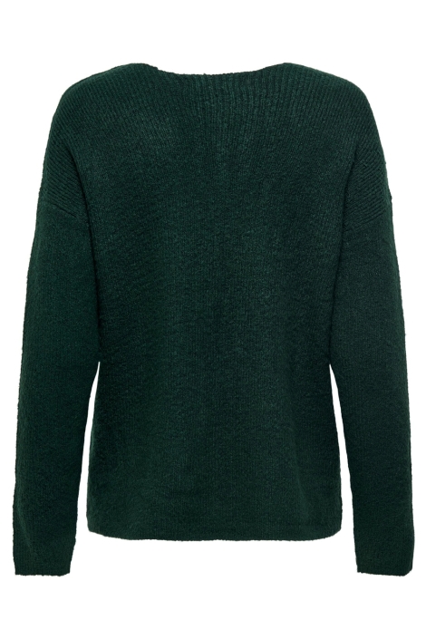 Only groene dames trui | Achteraanzicht
