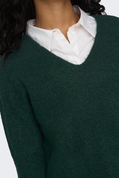 Only groene dames trui | Close up