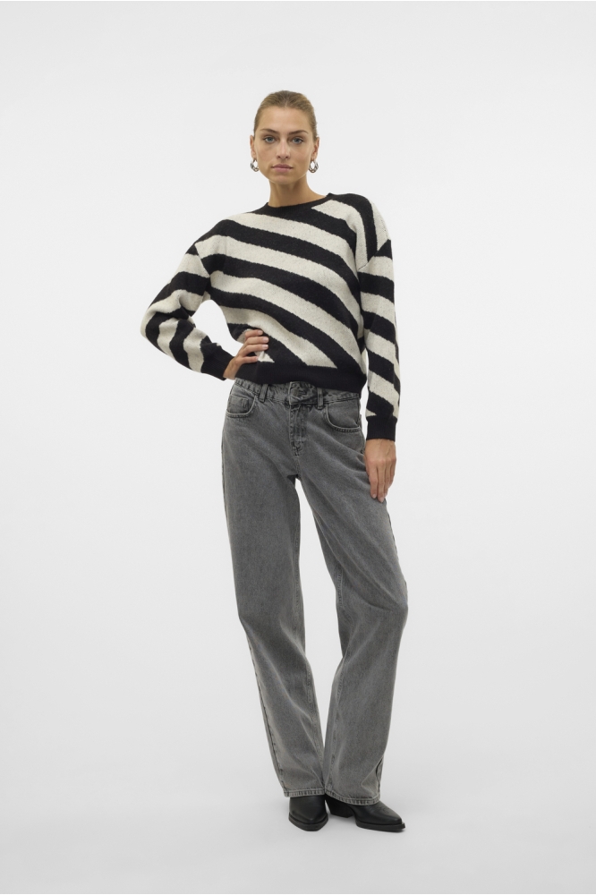 Vero Moda zwarte dames trui | Model