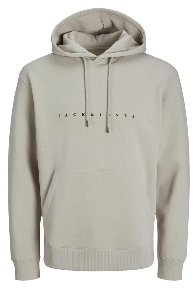 Jack & Jones beige heren sweater | Vooraanzicht