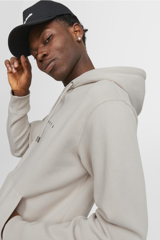 Jack & Jones beige heren sweater | Close up