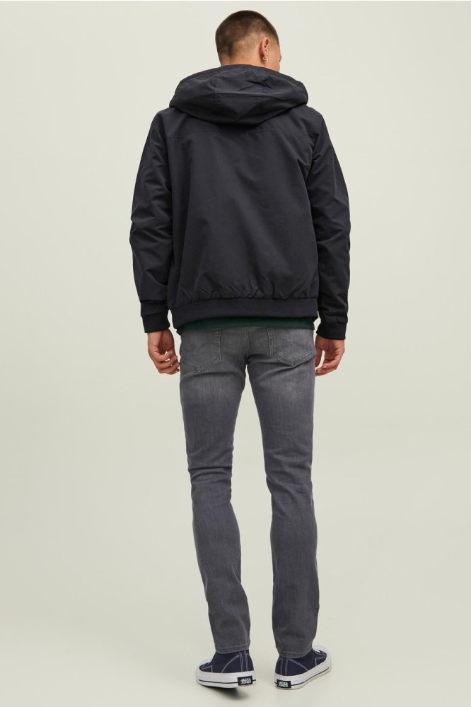 Jack & Jones zwarte heren jas | Model